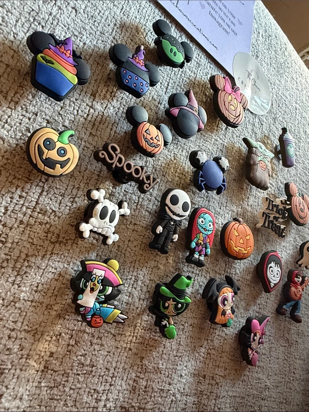 Halloween Edition Croc Charms Set